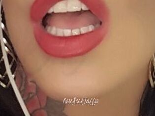 RoseNeckTattoo